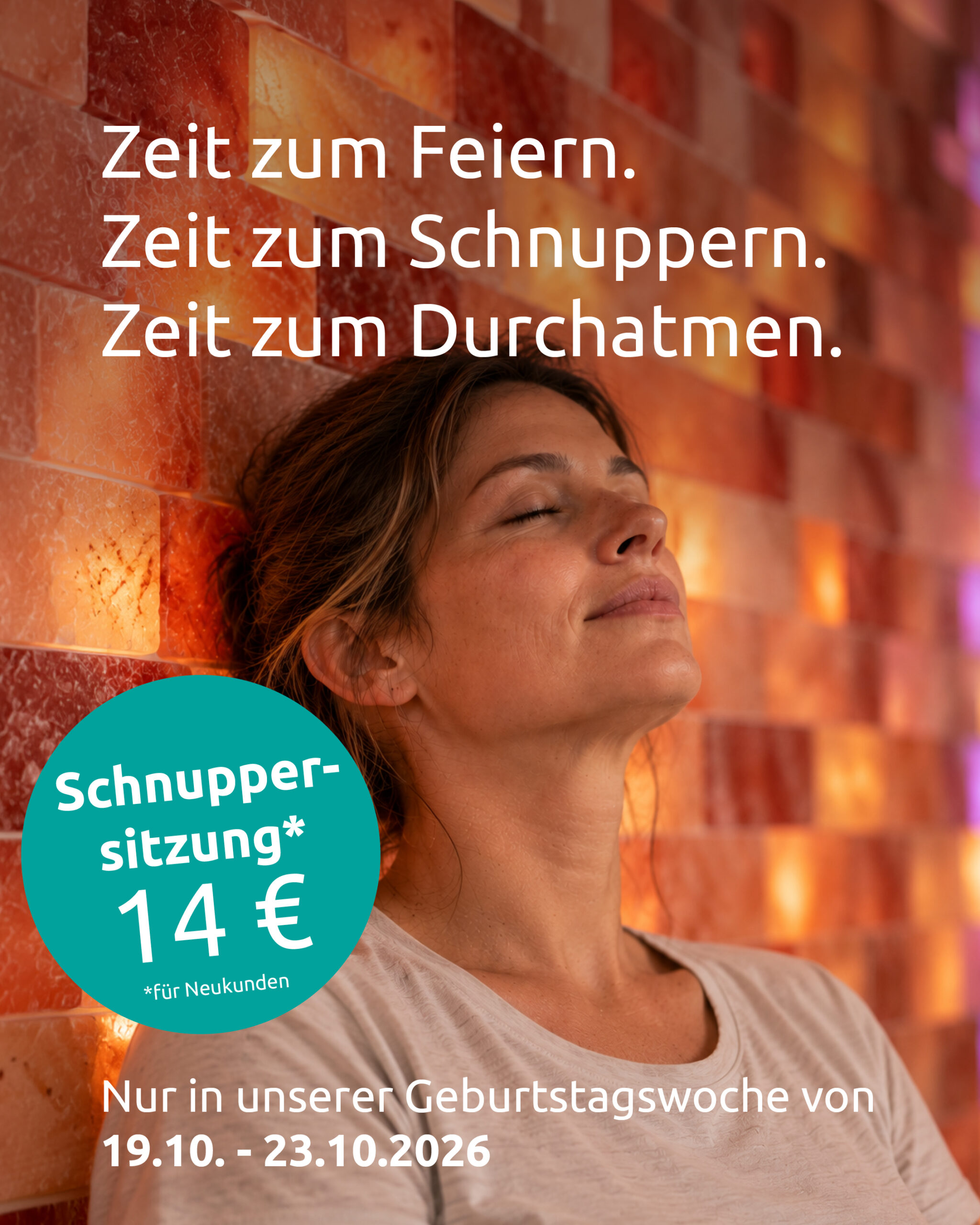 Bild einer Aktion zum Geburtstag von Natursalzoase